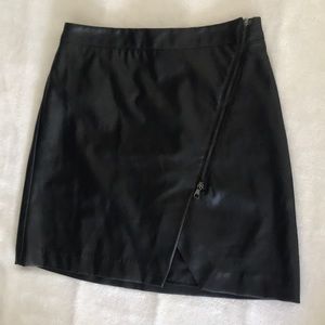 Vegan Leather Skirt